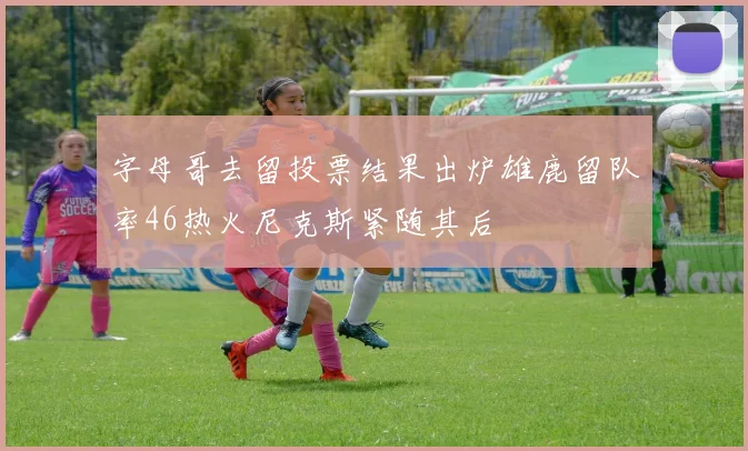 字母哥去留投票结果出炉雄鹿留队率46热火尼克斯紧随其后